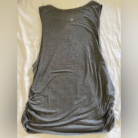Lululemon Tank Ruched Sides - Picture 2 of 2